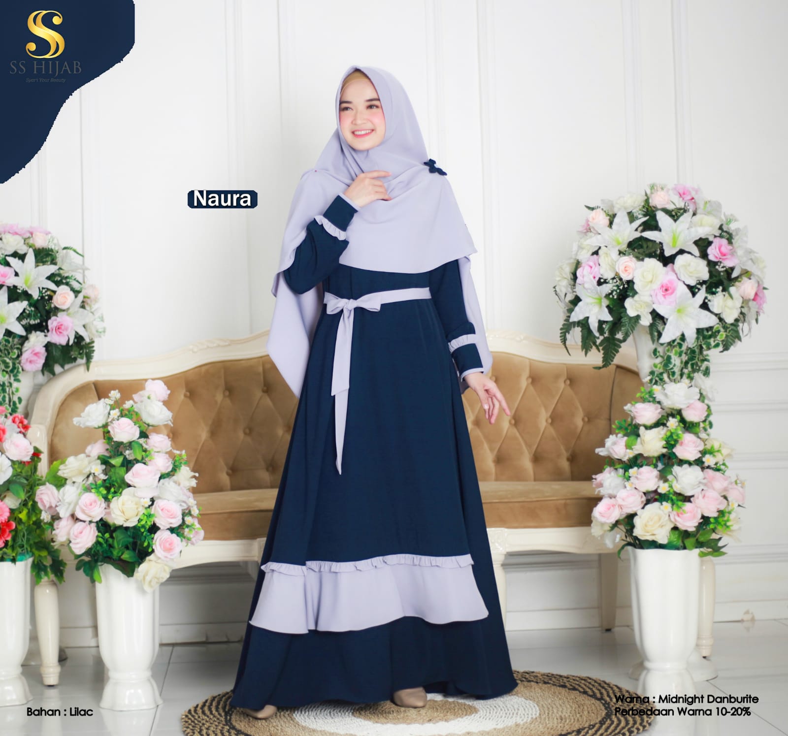 Foto Produk NAURA GAMIS ONLY - SSHijab