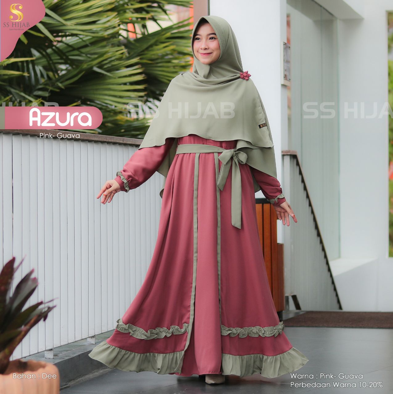 Foto Produk GRADE B AZURA SET - SSHijab