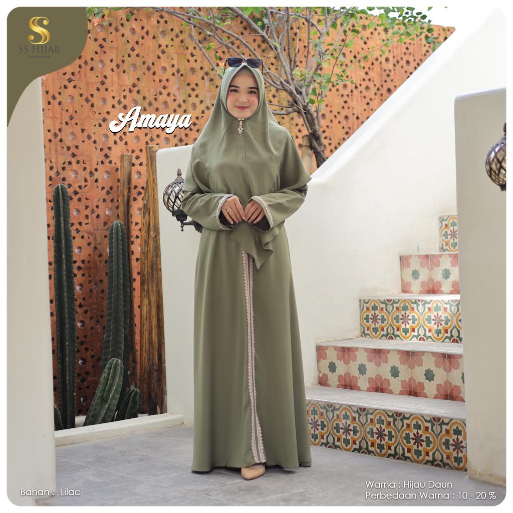 Foto Produk AMAYA SET KHIMAR LANCIP - SSHijab