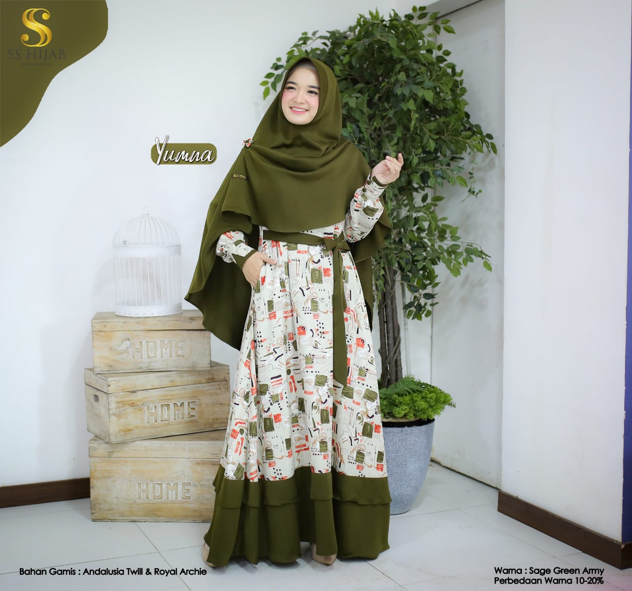 Foto Produk GRADE B YUMNA IBU SET - SSHijab