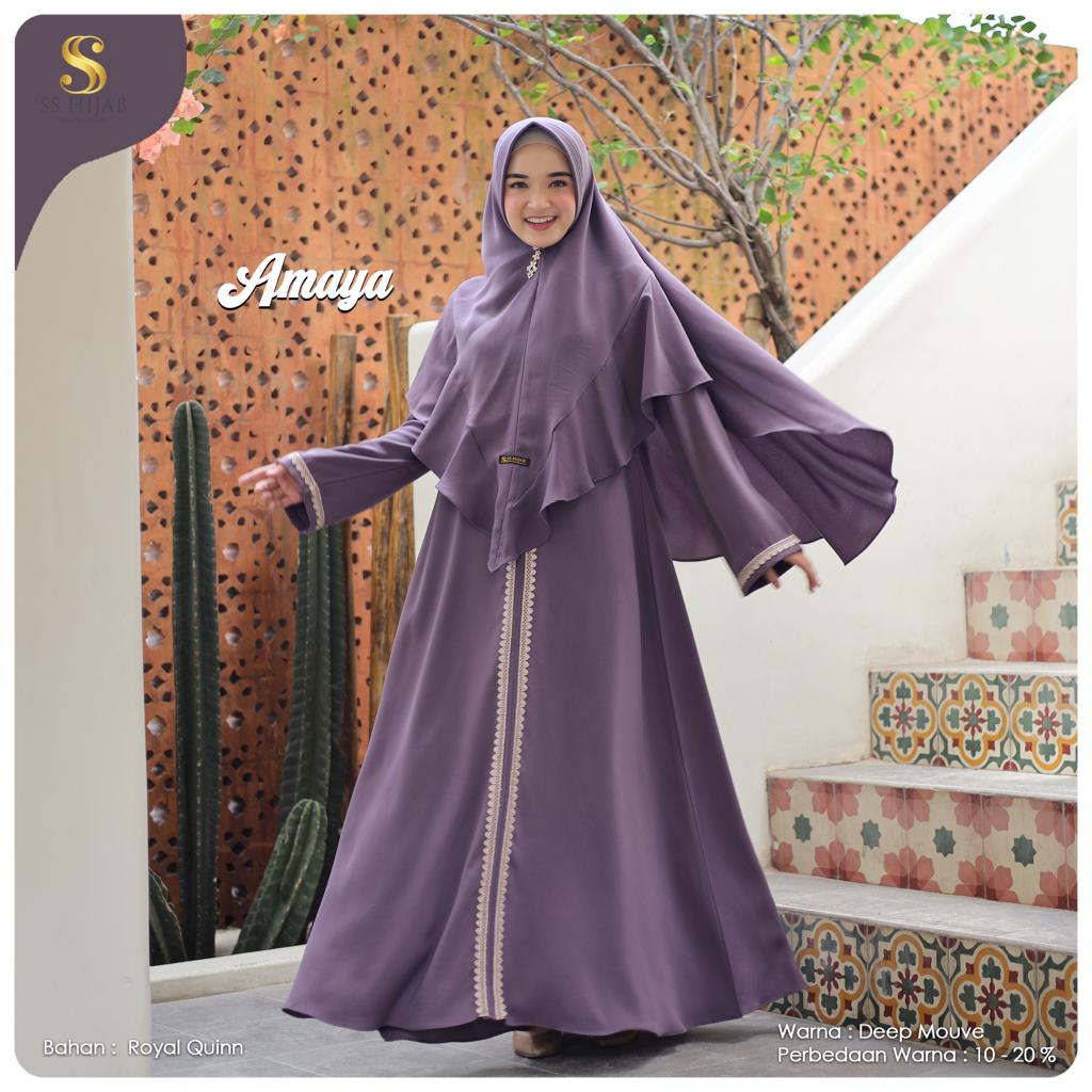 Foto Produk AMAYA SET KHIMAR LANCIP - SSHijab