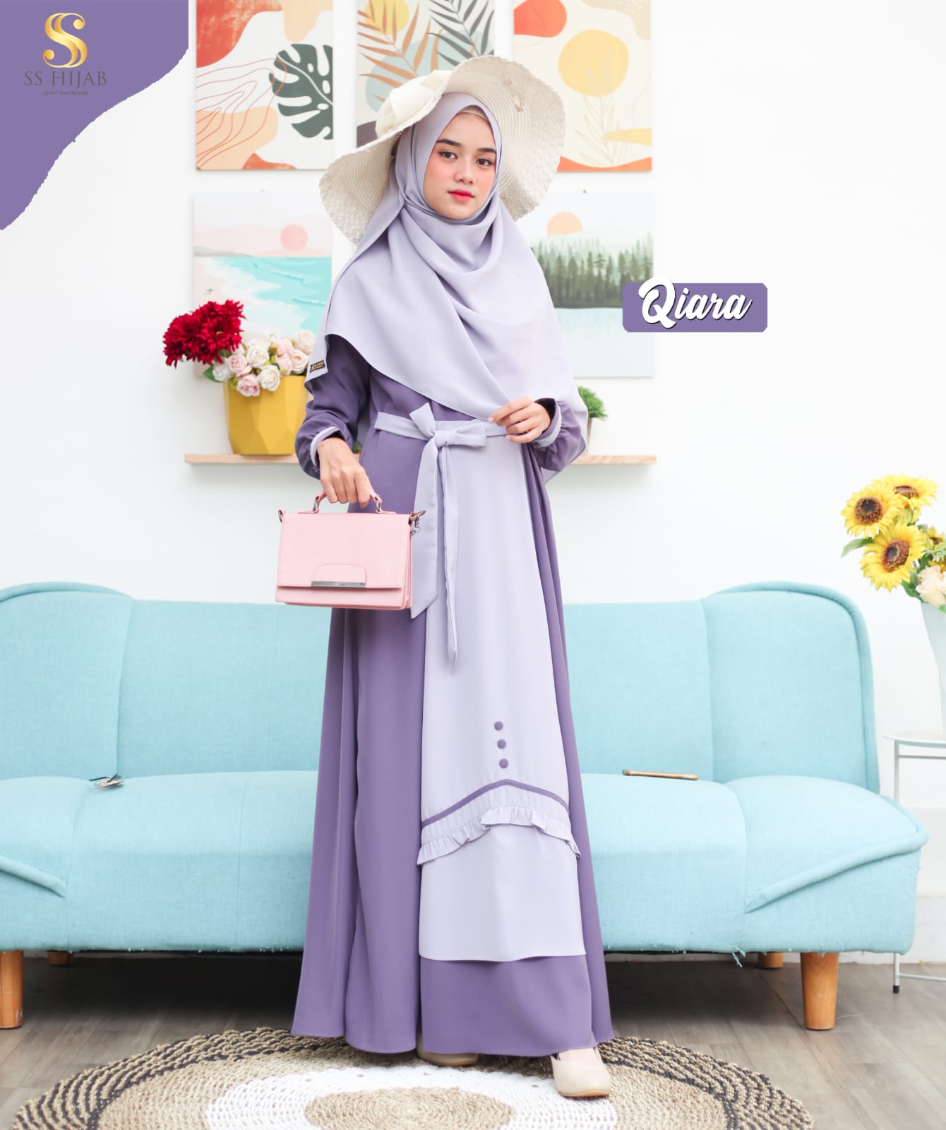 Foto Produk QIARA SET PASHMINA - SSHijab