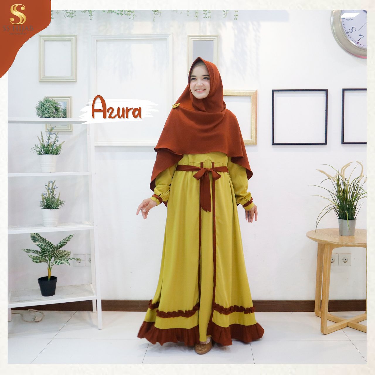 Foto Produk GRADE B AZURA SET - SSHijab