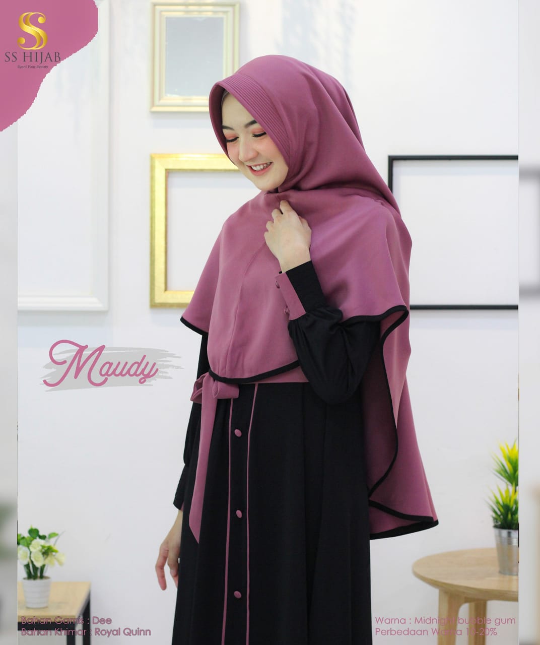 Foto Produk MAUDY SERIES GAMIS ONLY - SSHijab