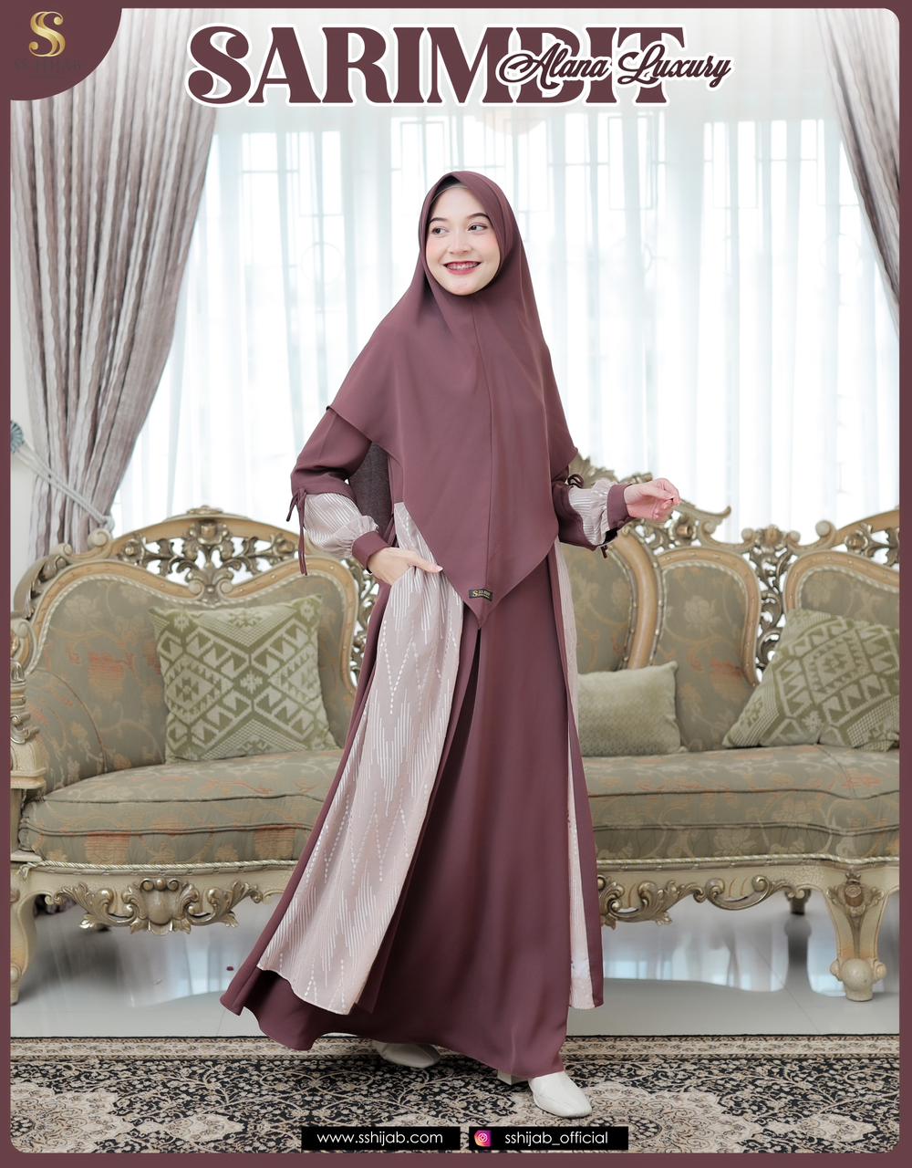 Foto Produk ALANA LUXURY- MOM DO SEMIOUTER - SSHijab