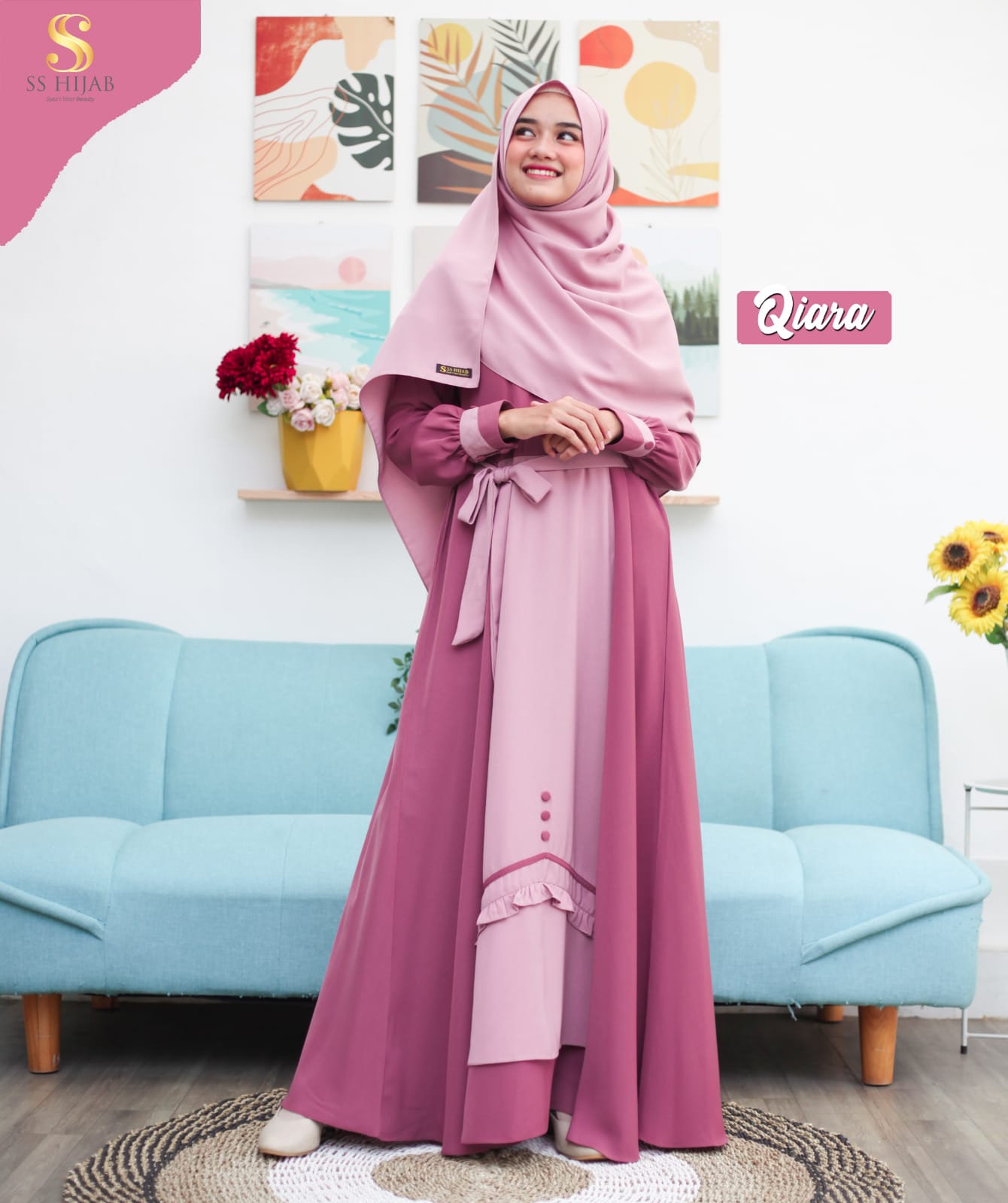 Foto Produk QIARA SET PASHMINA - SSHijab