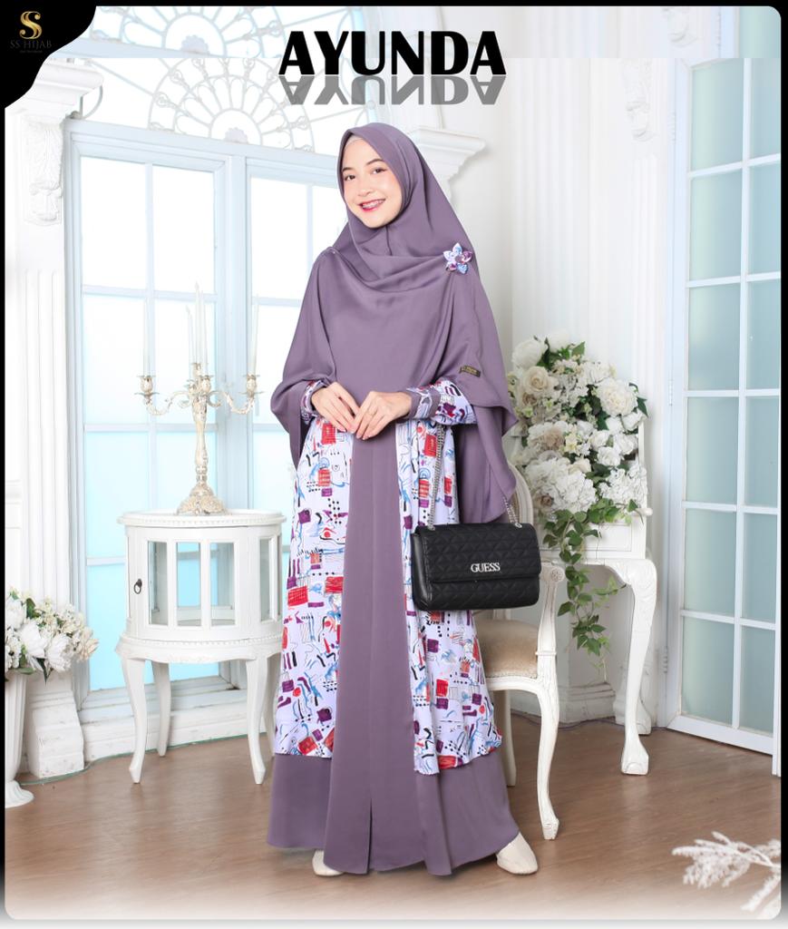 Foto Produk AYUNDA IBU SET KHIMAR BASIC - SSHijab