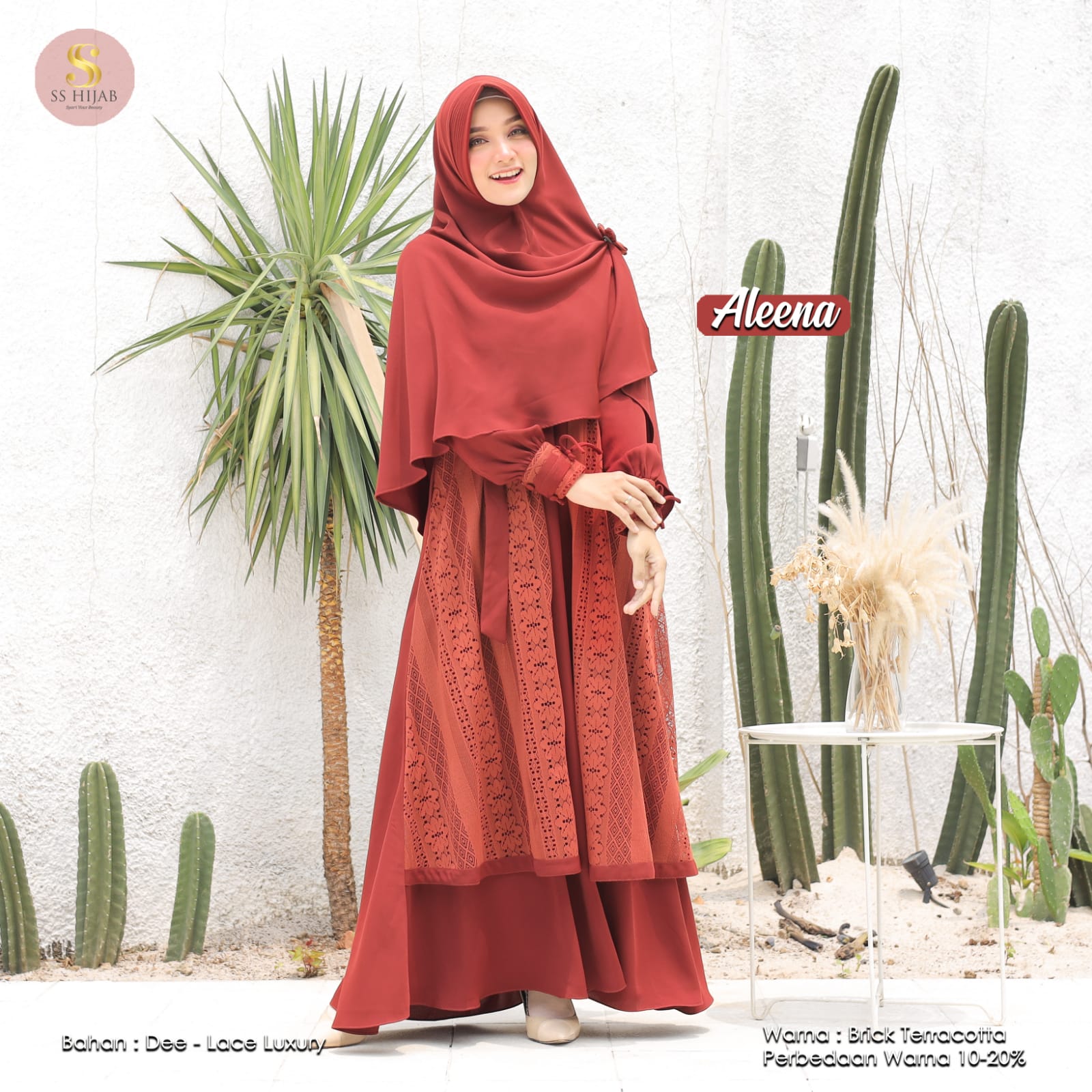 Foto Produk ALEENA SET KHIMAR - SSHijab