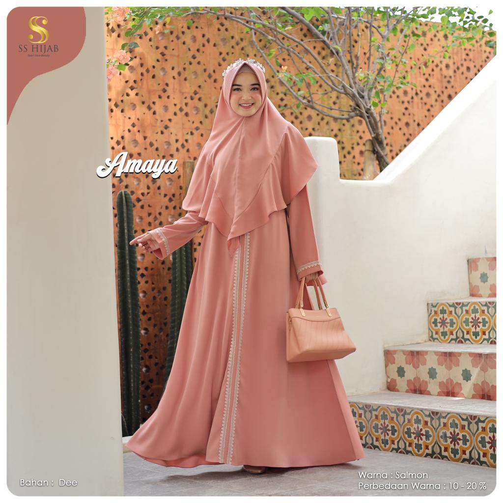 Foto Produk AMAYA SET KHIMAR LANCIP - SSHijab