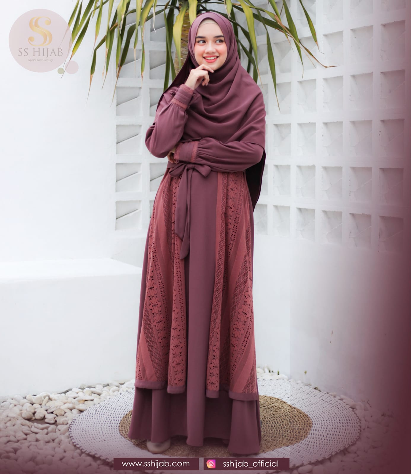 Foto Produk ALEENA SET PASHMINA - SSHijab