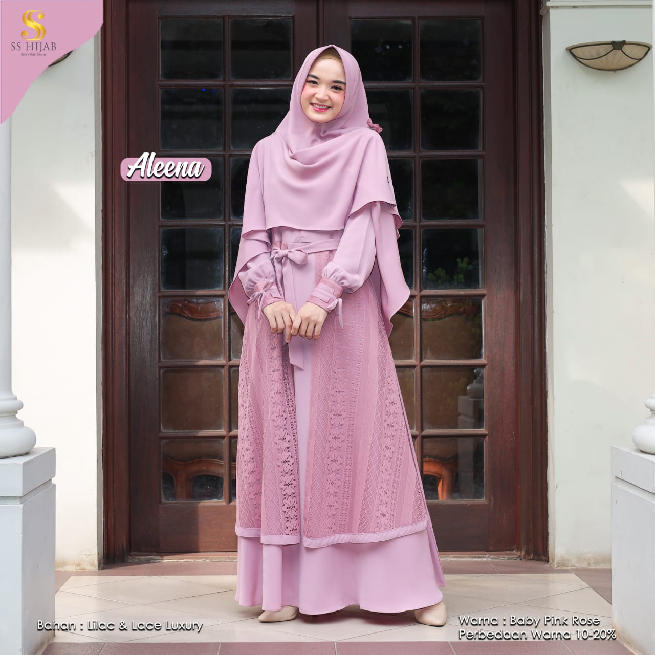 Foto Produk ALEENA SET KHIMAR - SSHijab