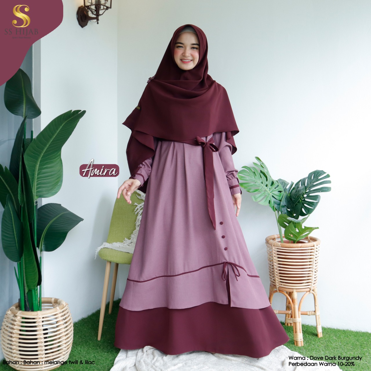 Foto Produk AMIRA GAMIS ONLY - SSHijab