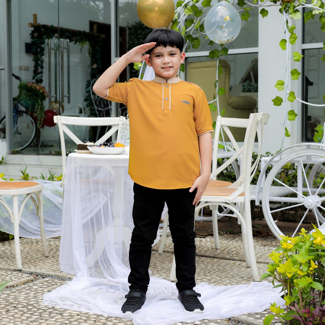 Foto Produk KURTA SULAIMAN ANAK LENGAN PENDEK - SSHijab