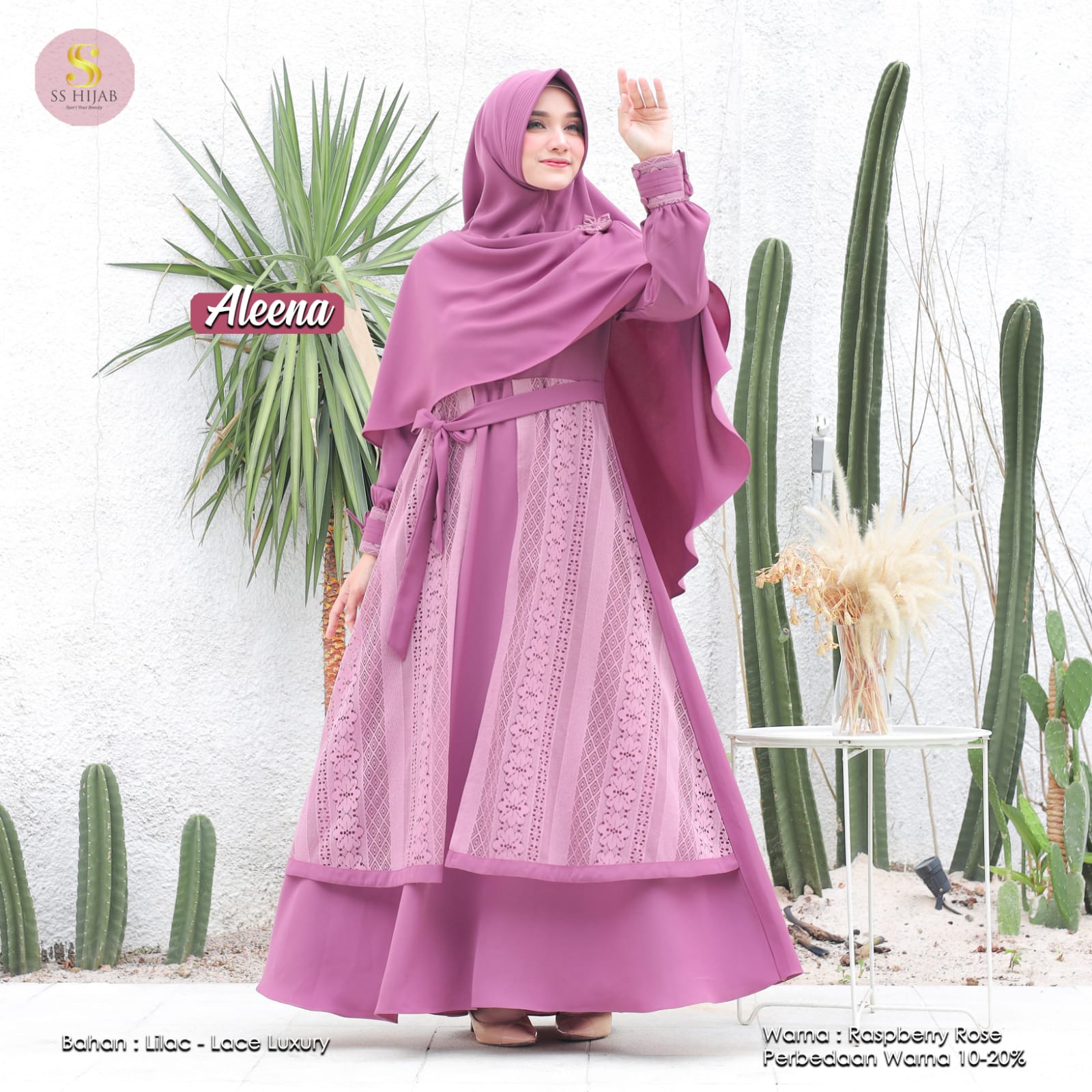 Foto Produk ALEENA SET KHIMAR - SSHijab