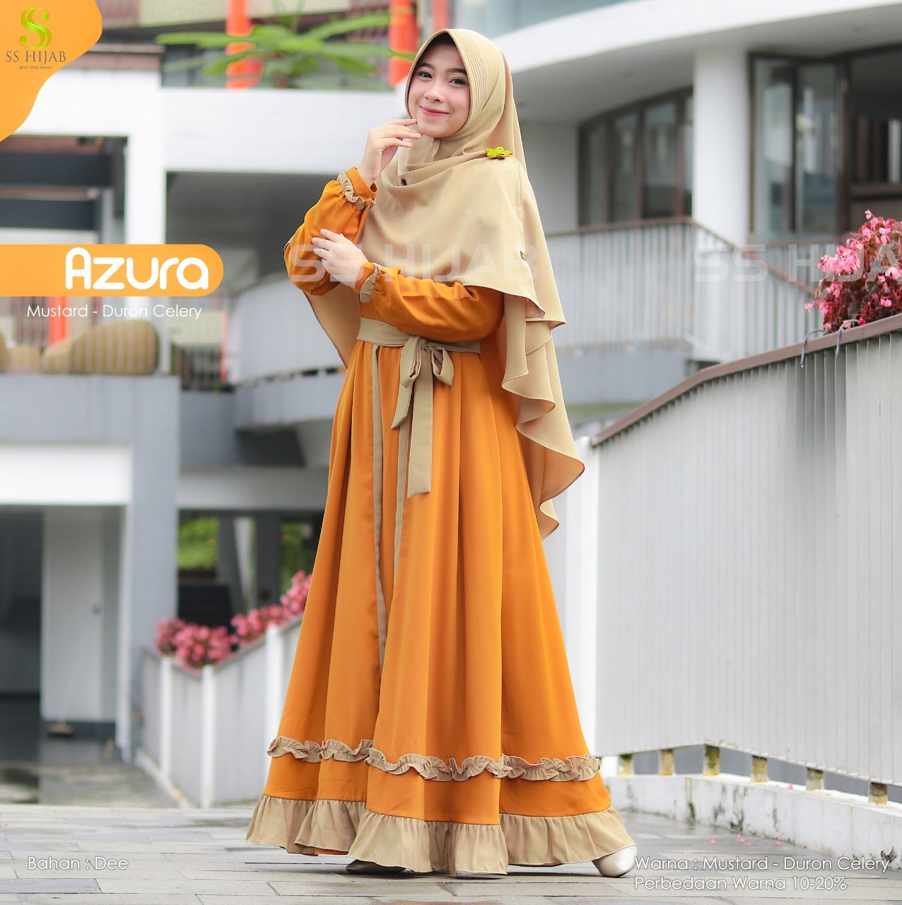 Foto Produk GRADE B AZURA SET - SSHijab