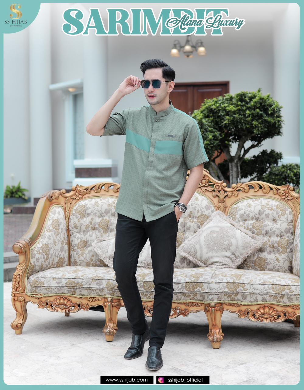 Foto Produk ALANA LUXURY- DAD VARIASI LENGAN PENDEK - SSHijab