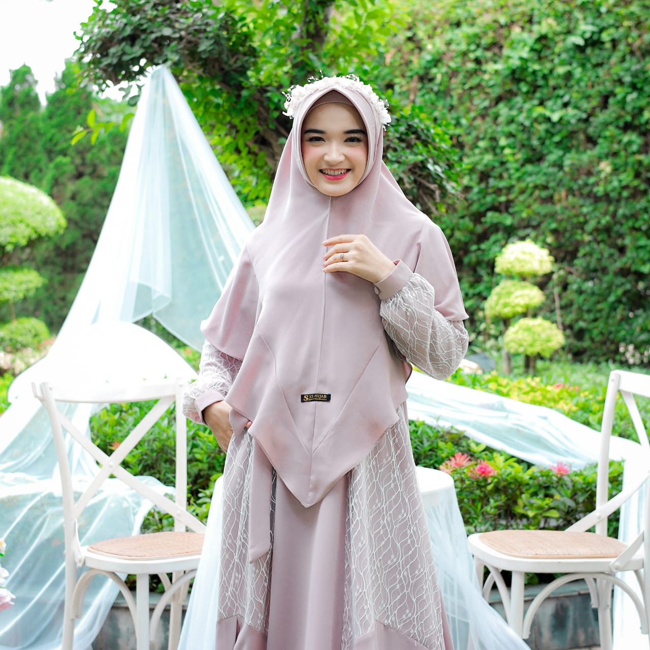 Foto Produk ALANA LUXURY- KHIMAR LANCIP ONLY - SSHijab