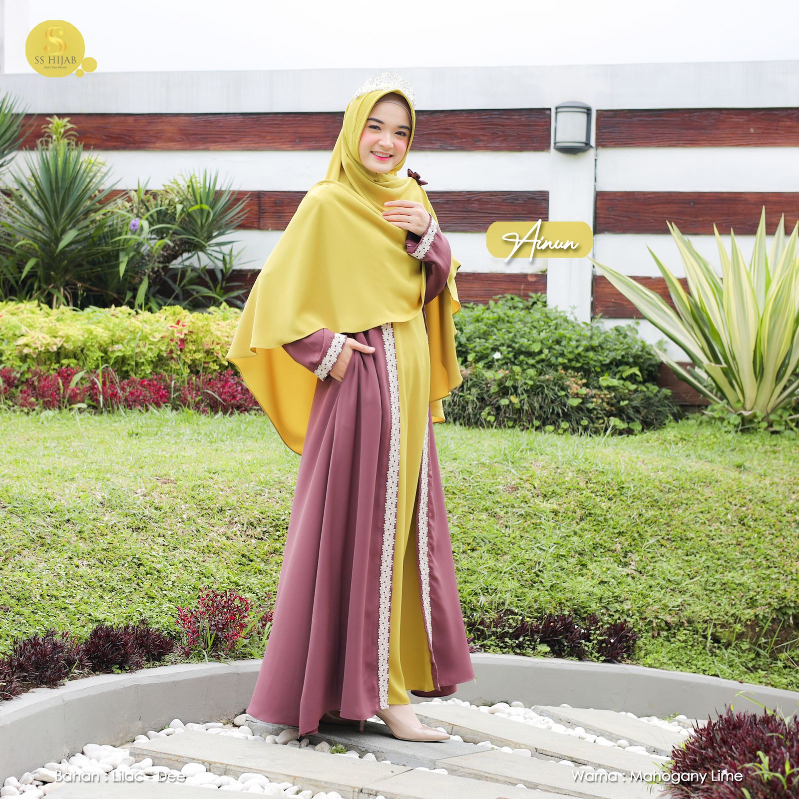 Foto Produk AINUN IBU SET KHIMAR BASIC - SSHijab