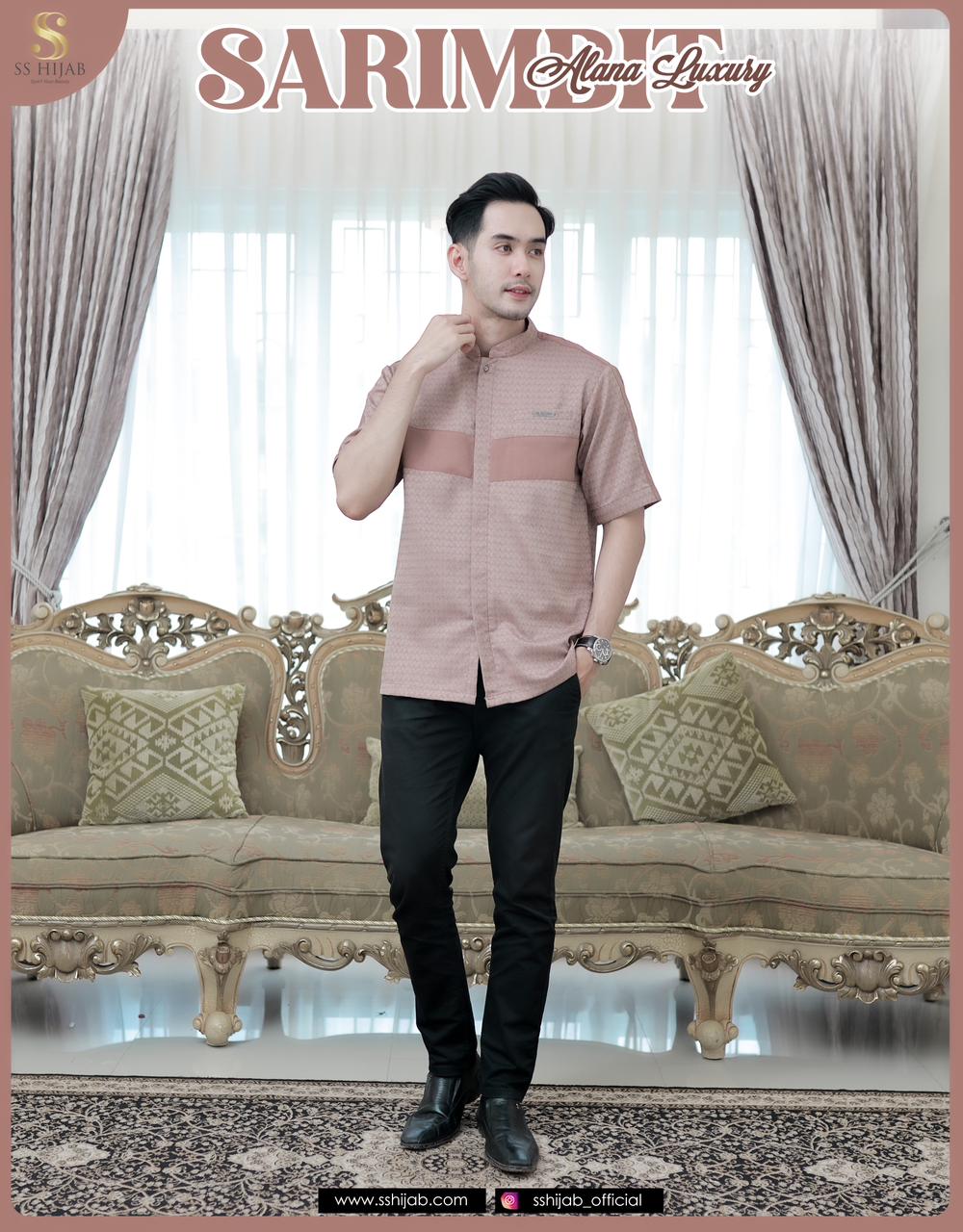 Foto Produk ALANA LUXURY- DAD VARIASI LENGAN PENDEK - SSHijab