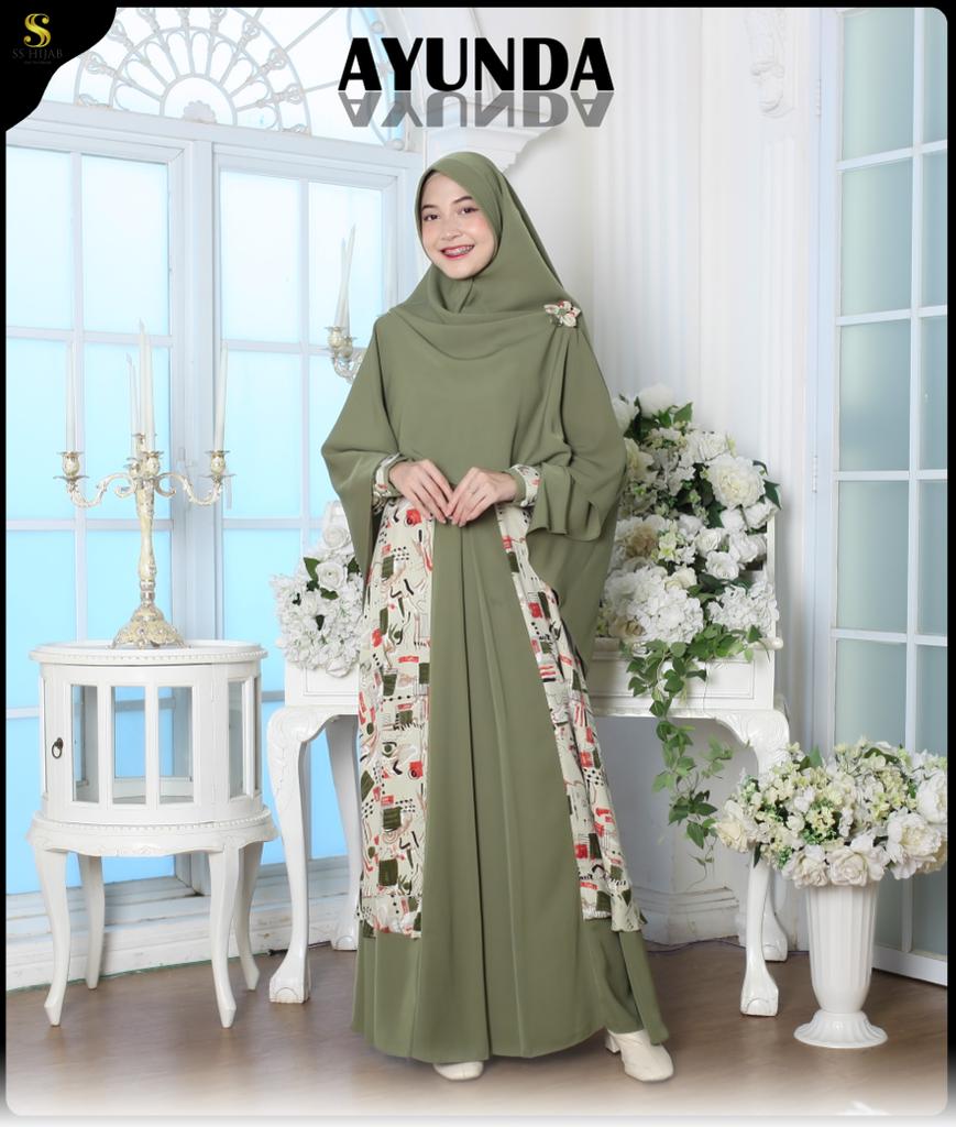 Foto Produk AYUNDA IBU SET KHIMAR BASIC - SSHijab