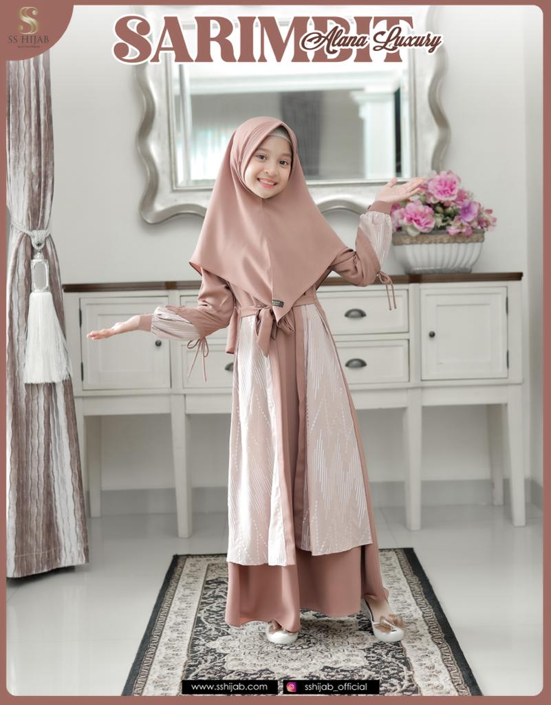 Foto Produk ALANA LUXURY- GAMIS ANAK SET - SSHijab