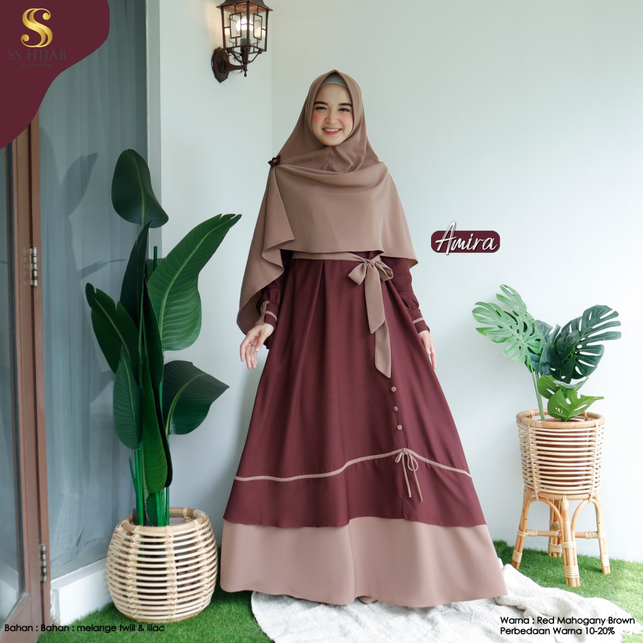 Foto Produk AMIRA GAMIS ONLY - SSHijab