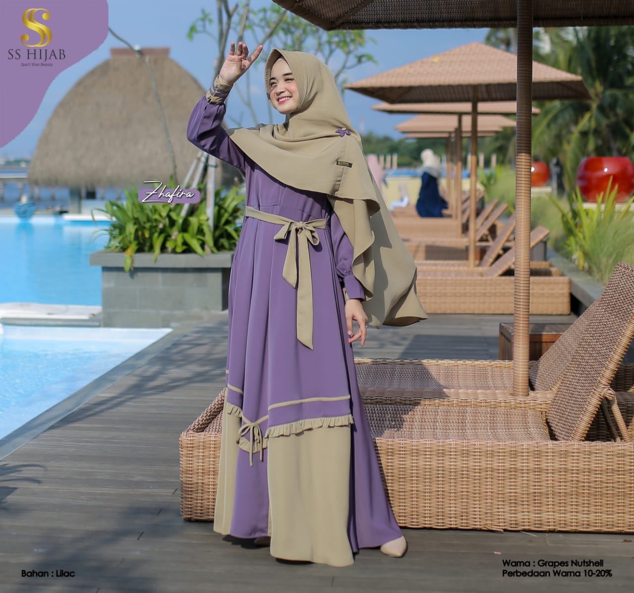 Foto Produk ZHAFIRA GAMIS ONLY - SSHijab