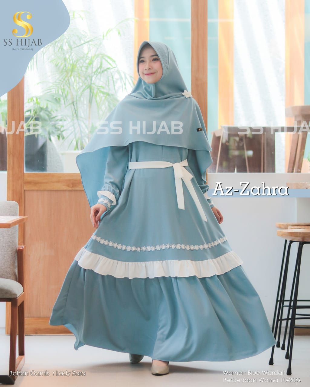 Foto Produk AZZAHRA GRADE B GAMIS ONLY - SSHijab