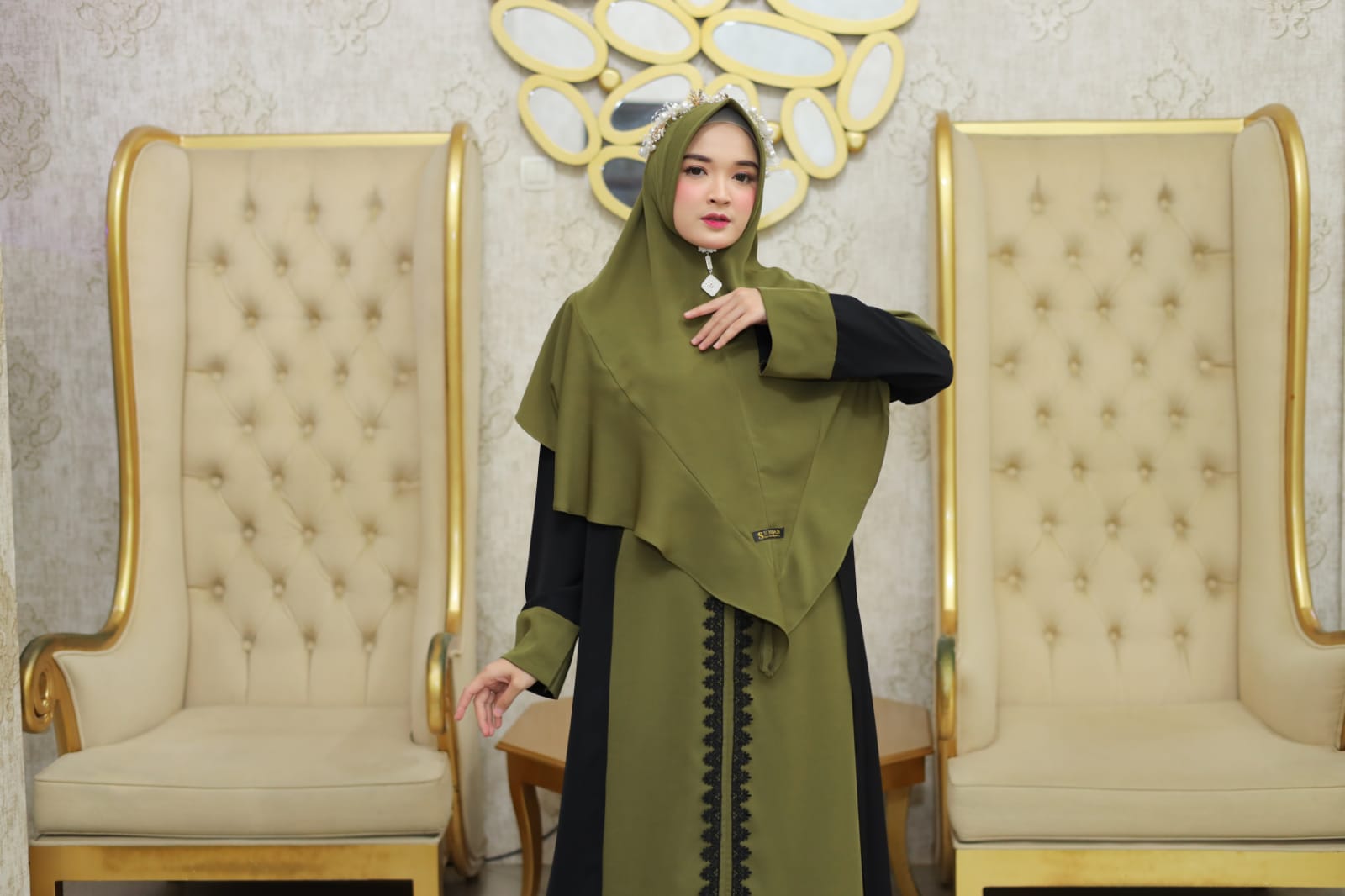 Foto Produk ALANA LUXURY- KHIMAR LANCIP ONLY - SSHijab