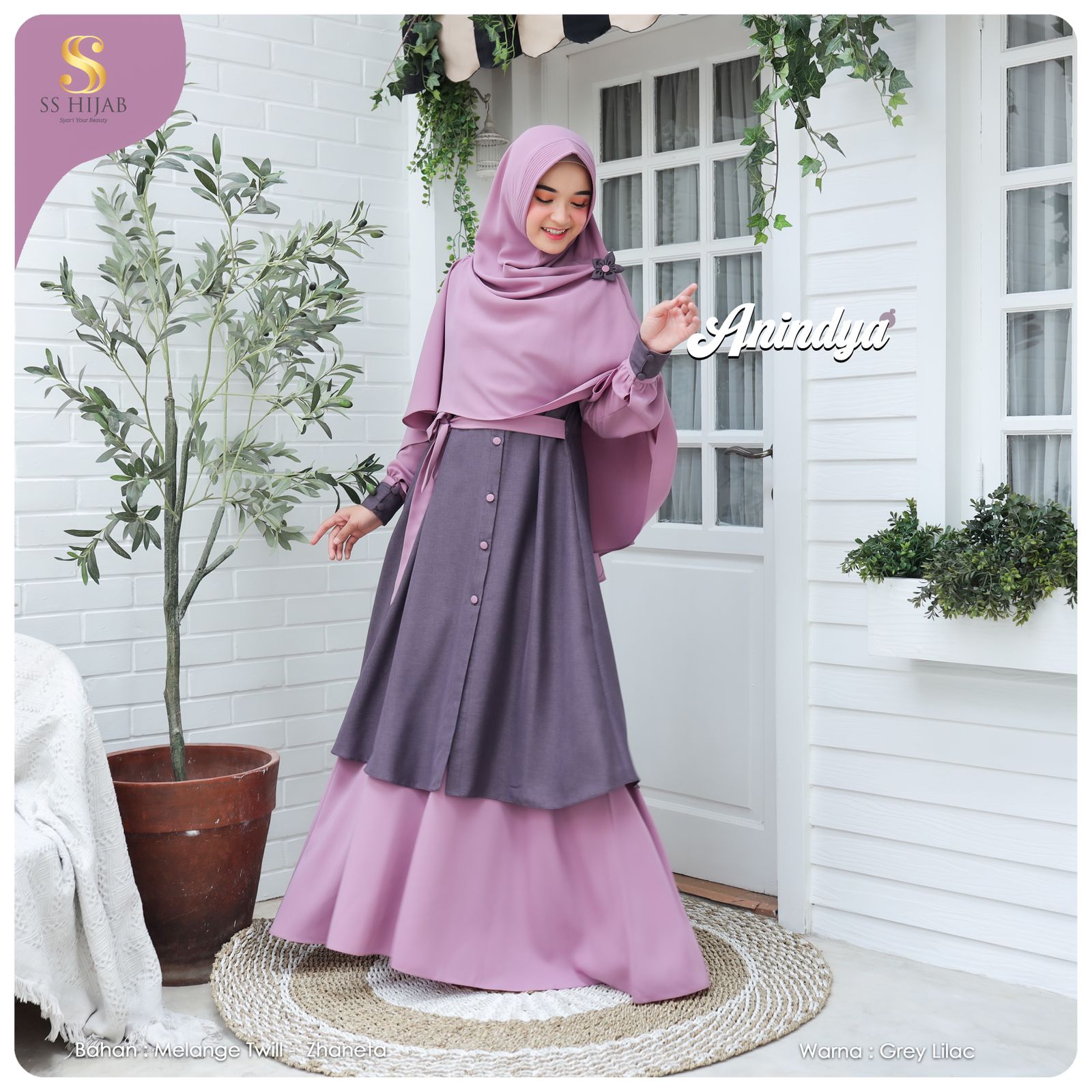 Foto Produk ANINDYA GAMIS ONLY - SSHijab